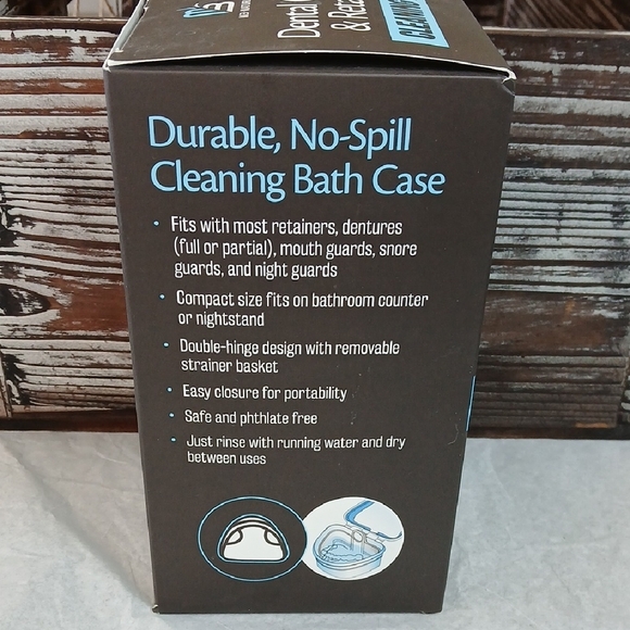 Dental Guard & Retainer Cleaning Kit - Works With Dentures - Picture 3 of 4